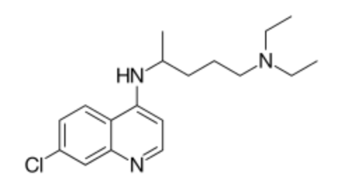 Chloroquine 구조